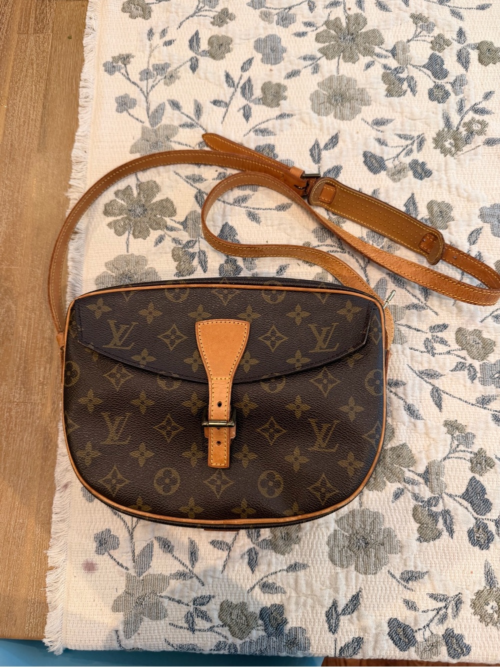 LOUIS VUITTON Monogram Jeune Fille PM Shoulder Bag